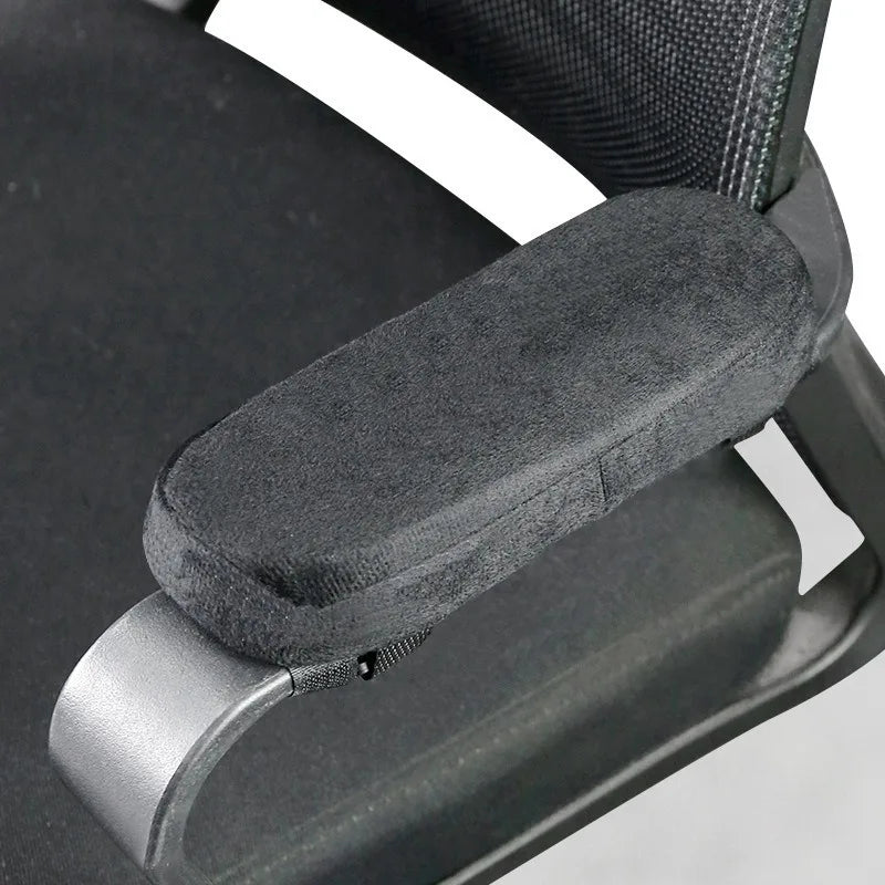 Memory Foam Armrest Pads for Office Chair Elbow Support Cushion for Arm Pressure Relief, Universal Fit Covers for Desk Chairs Oasis Select