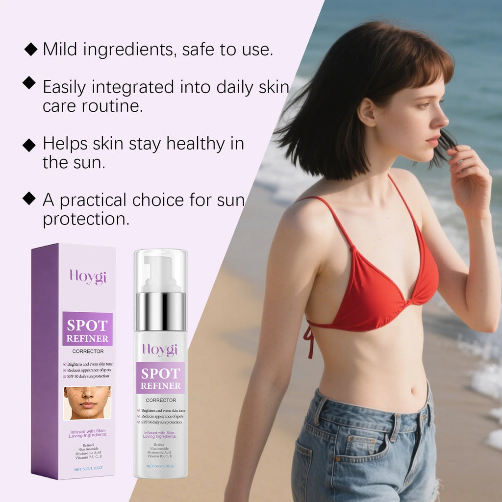 Hoygi Dark Spot Corrector SPF Cream – Vitamin C & Retinol SPF Brightening Cream Oasis Select