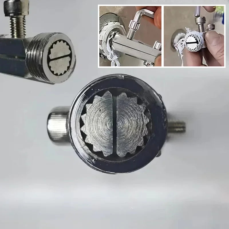Extractor for Water Pipe Breakage Multi Specification Wire Extractor Water-tap Screw Remover Angle Valve Repair Tools Oasis Select