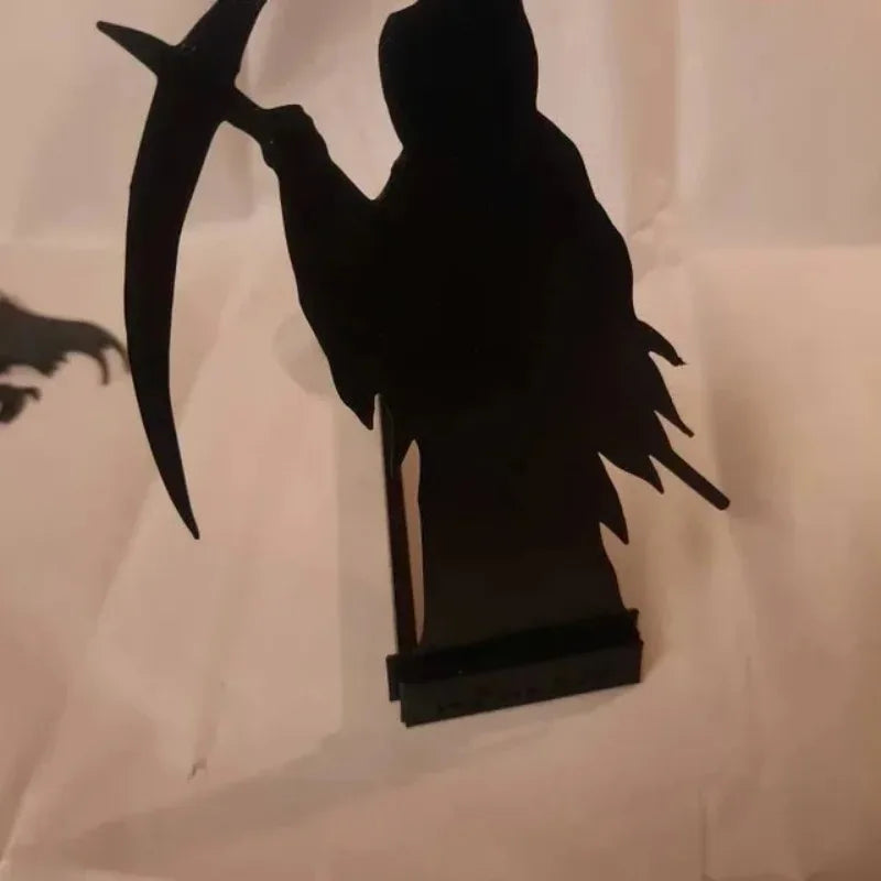 Halloween Decoration Home Halloween Projector Shadow Movie Props Halloween Ornaments Horror Candle Holder Candlestick Ornaments Oasis Select G