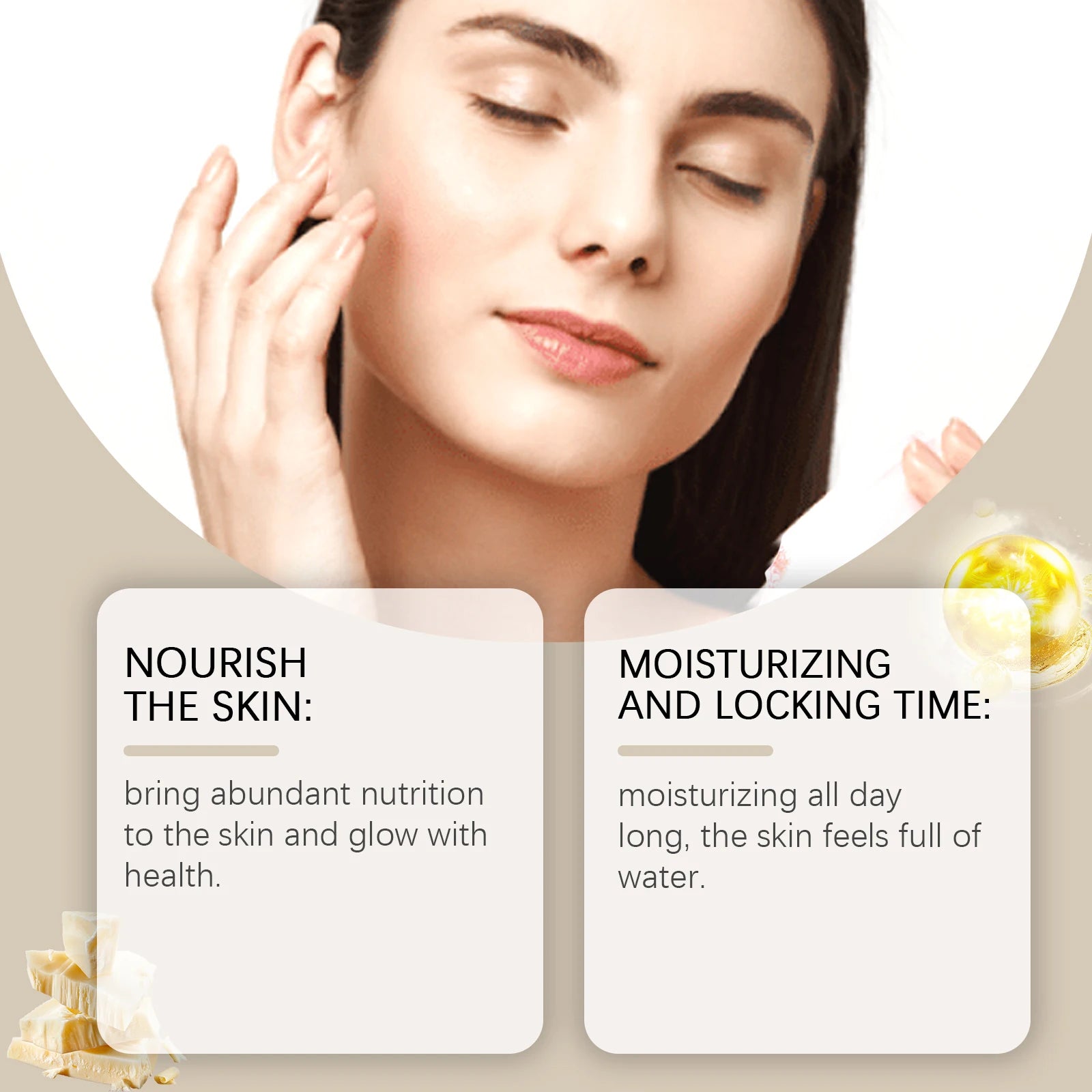 Tallow Face Cream Fade Fine Lines Lifting Firming Hydrating Smoothing Brighten Moisturizing Nourishing Balm Skin Care Oasis Select