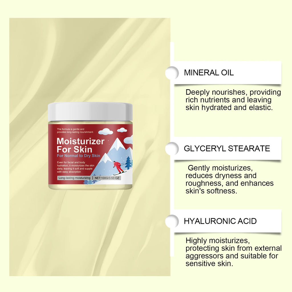 Lightweight Moisturizing Face Cream – Day & Night Hydration