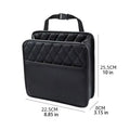 Multi-functional car seat back storage bag Leather storage bag Garbage bag Storage bag Garbage can storage for most models Oasis Select 2pcs
