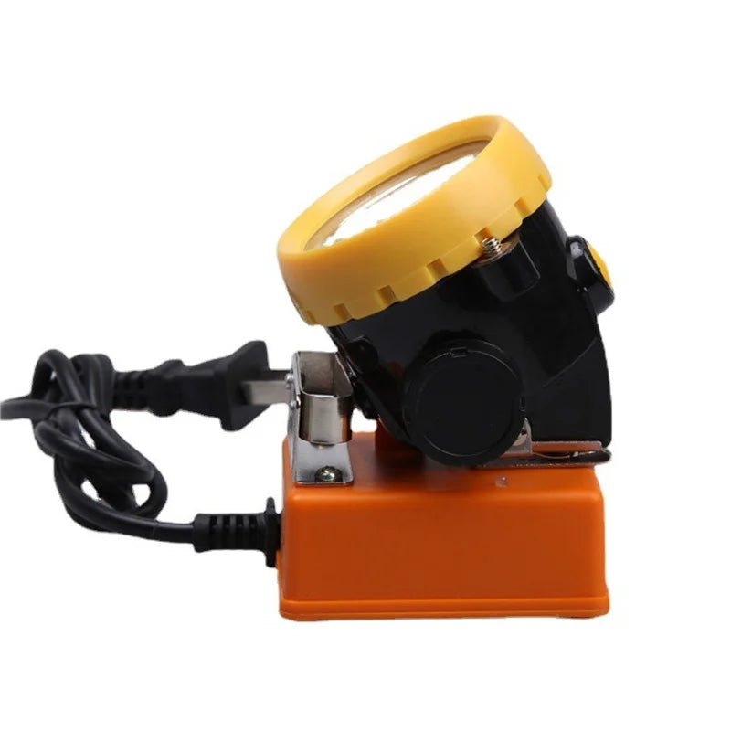 Portable Headlamp Mining Light Ip68 Waterproof Explosion-Proof Large Capacity Lithium Battery Fishing Lamp 18650 Boat Light Oasis Select
