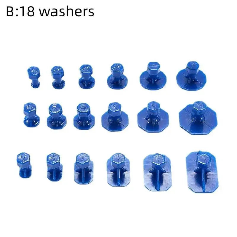 Car Dent Puller Paintless Suction Cup Lifter Repair Tools Kit Auto Body Dent Removal Kit For Auto Hail Dent Removal Workshops Oasis Select B