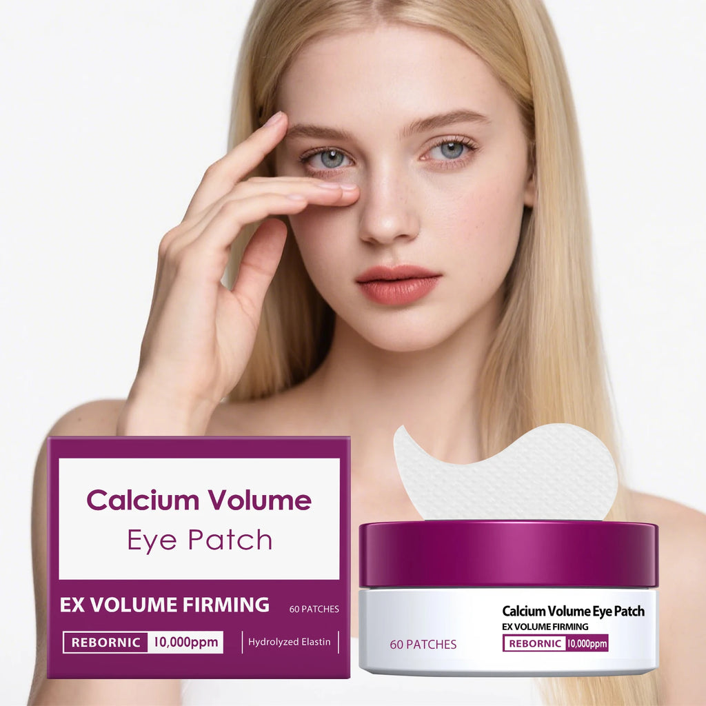 Calcium Volume Eye Patch Hydrating Smoothing Eye Treatment Anti-Puffiness Lifting Firming Eye Area Soft Smooth Eye Patch Oasis Select