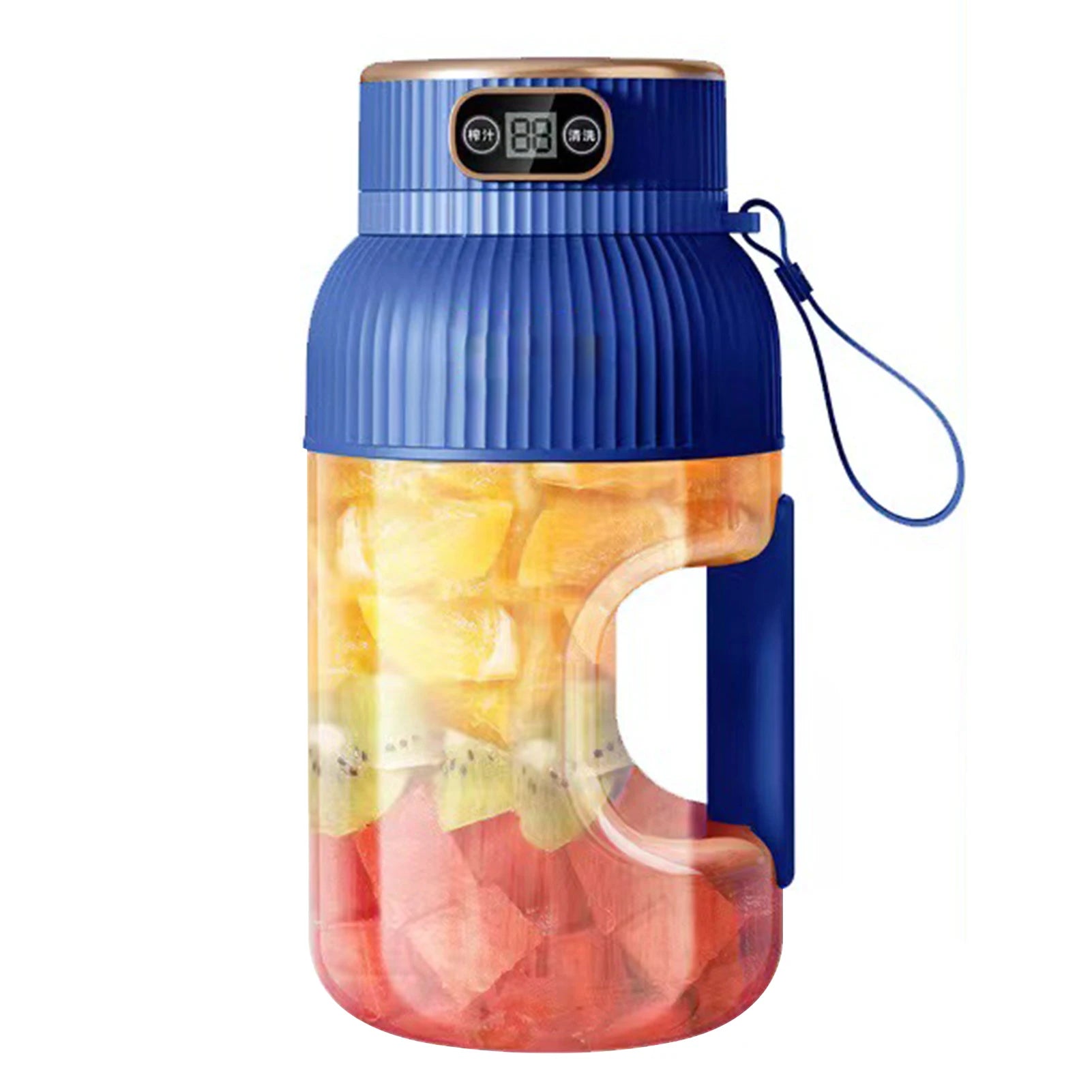 Multiyilego 1200ml Portable Electric Juicer Blender Smoothie Cup