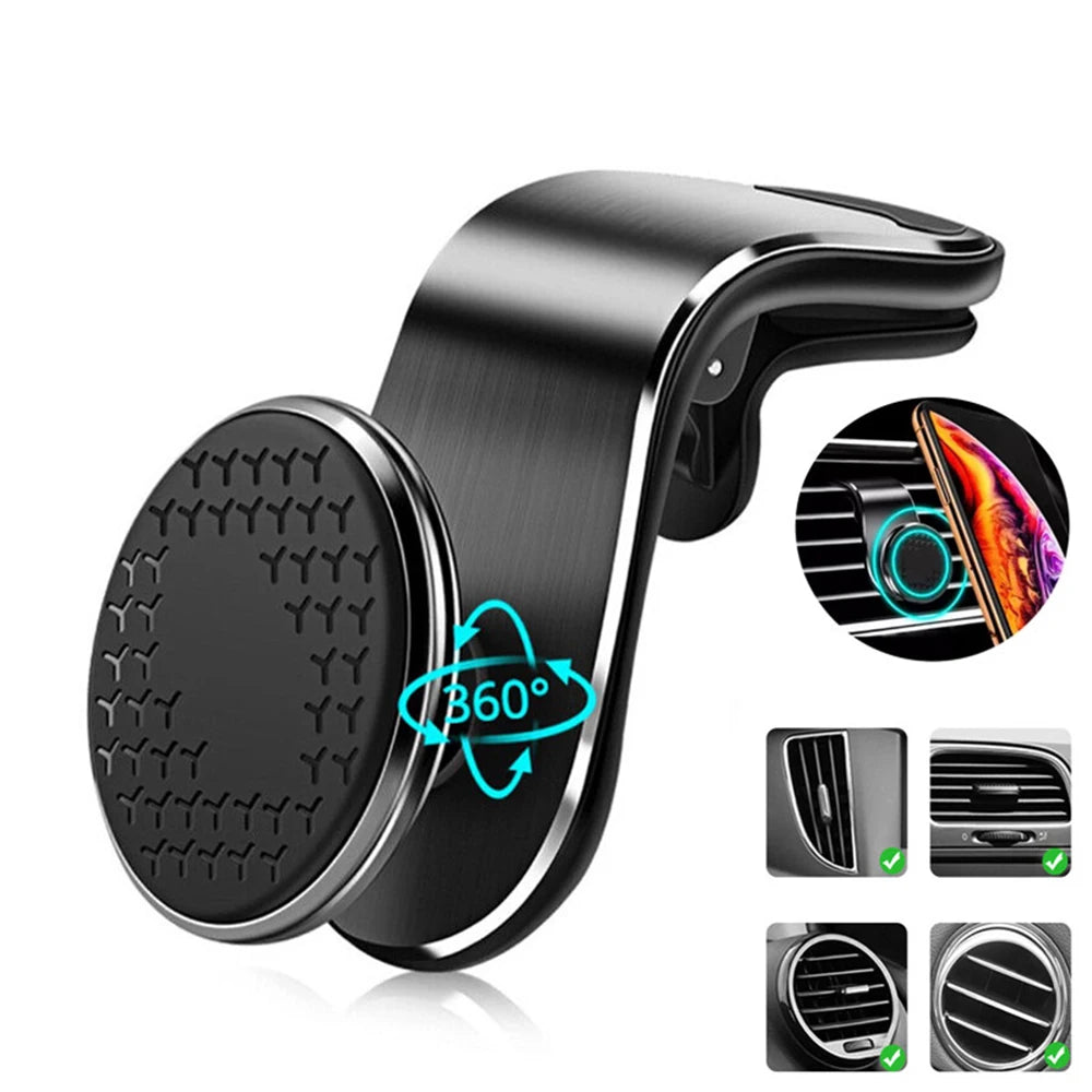 Magnetic Car Phone Holder Mobile Support For The Car Cell phone Support Mobile Door For Auto For iphone Xiaomi Huawei Samsung Oasis Select