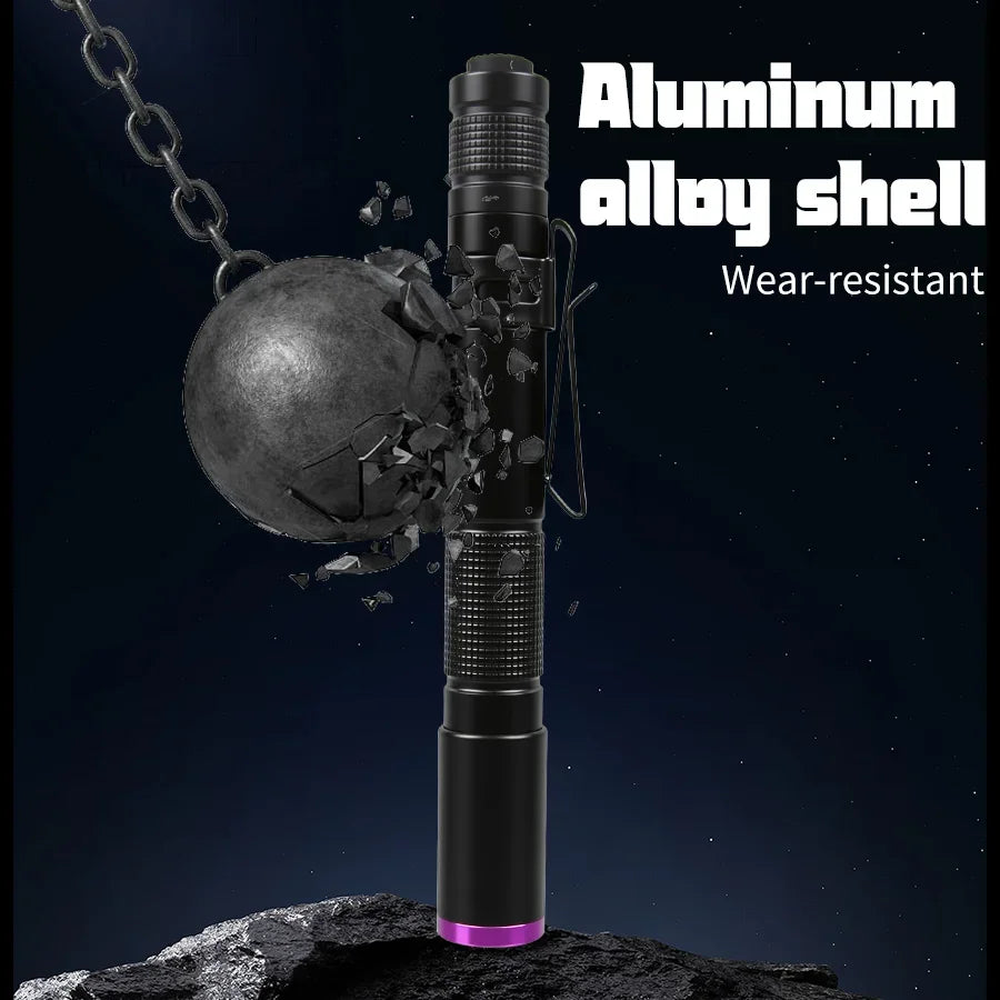 395nm UV Flashlight – Pet Stain & Fluorescent Detector Torch