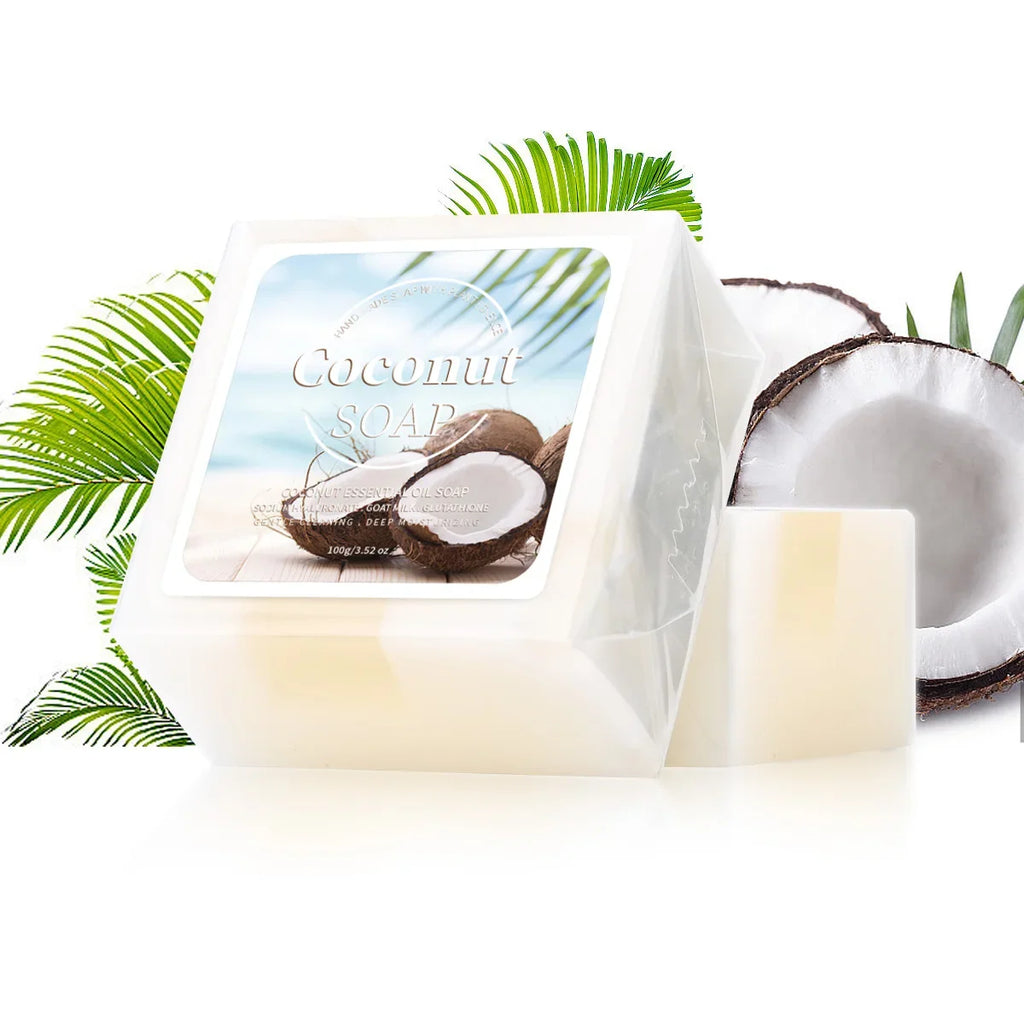 Coconut Milk & Goat Milk Handmade Soap 100g | Plant Extract Handmade Bar Soap Oasis Select Default Title