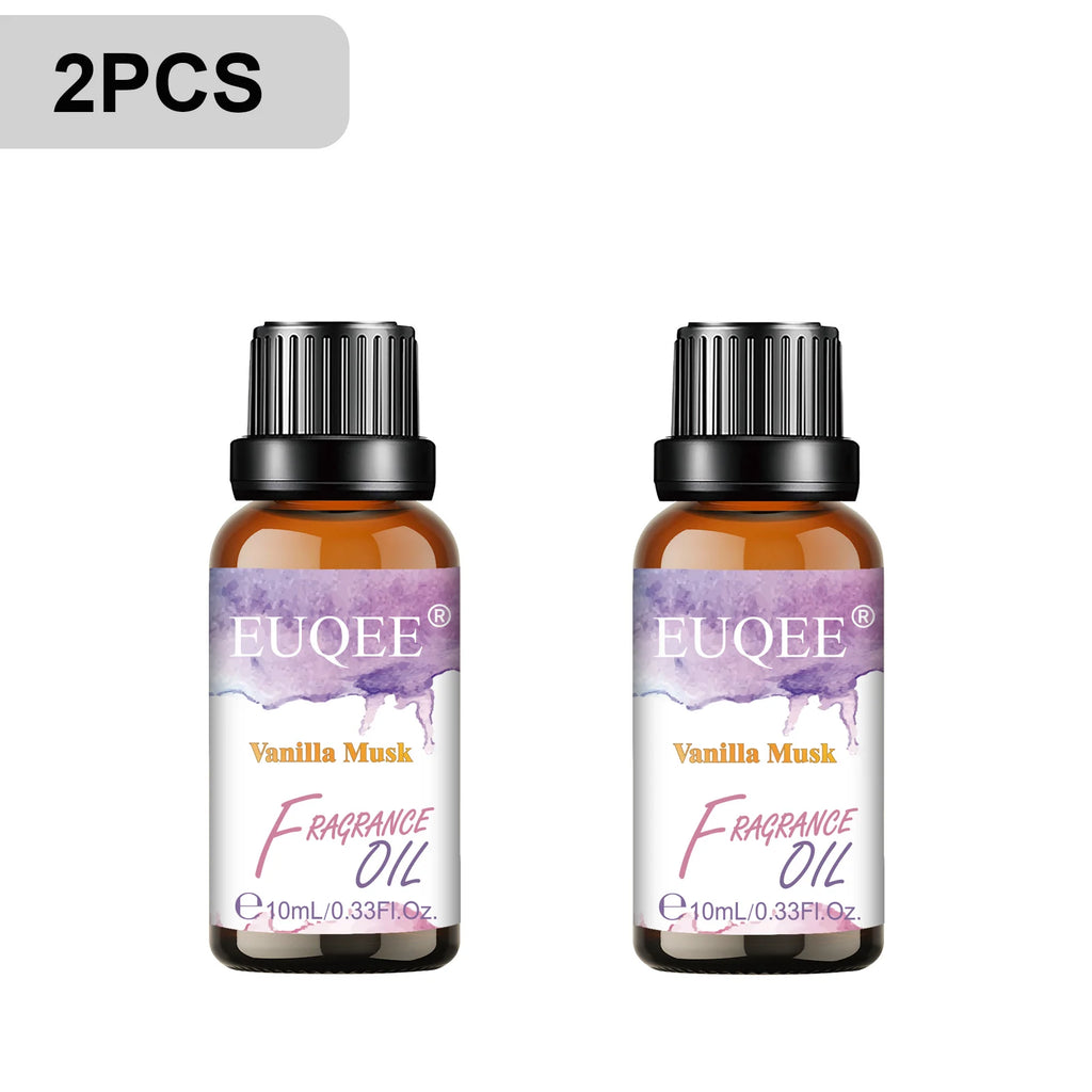 EUQEE 10ml Aromatherapy Fragrance Oil for Diffuser | 6 Scents