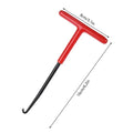 Motorcycle Repair Tool Exhaust Spring Hook T Shaped Handle Exhaust Pipe Spring Puller Installer Hooks Springs Removal Tool Oasis Select Red