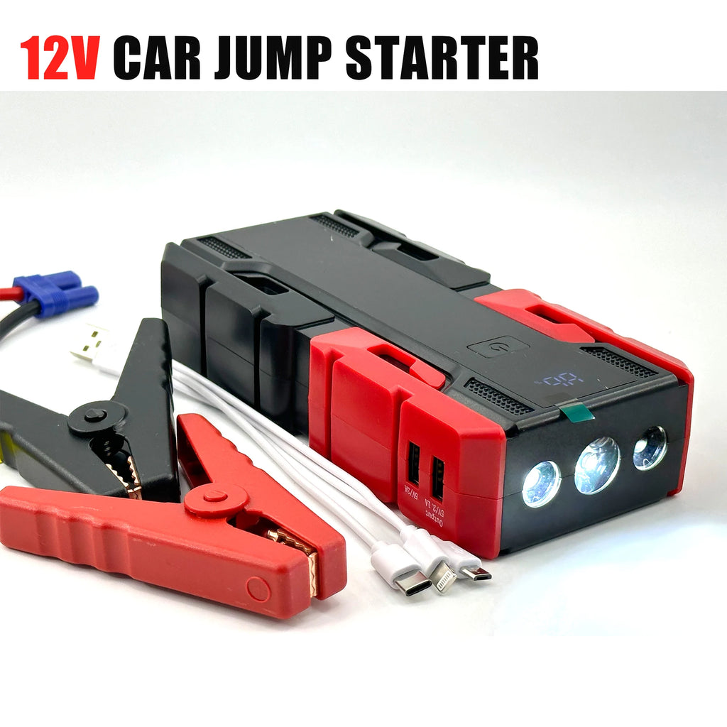 NEW 99800mAh Car Jump Starter Power Bank Car Booster Charger 12V Starting Device Car Emergency Booster Oasis Select
