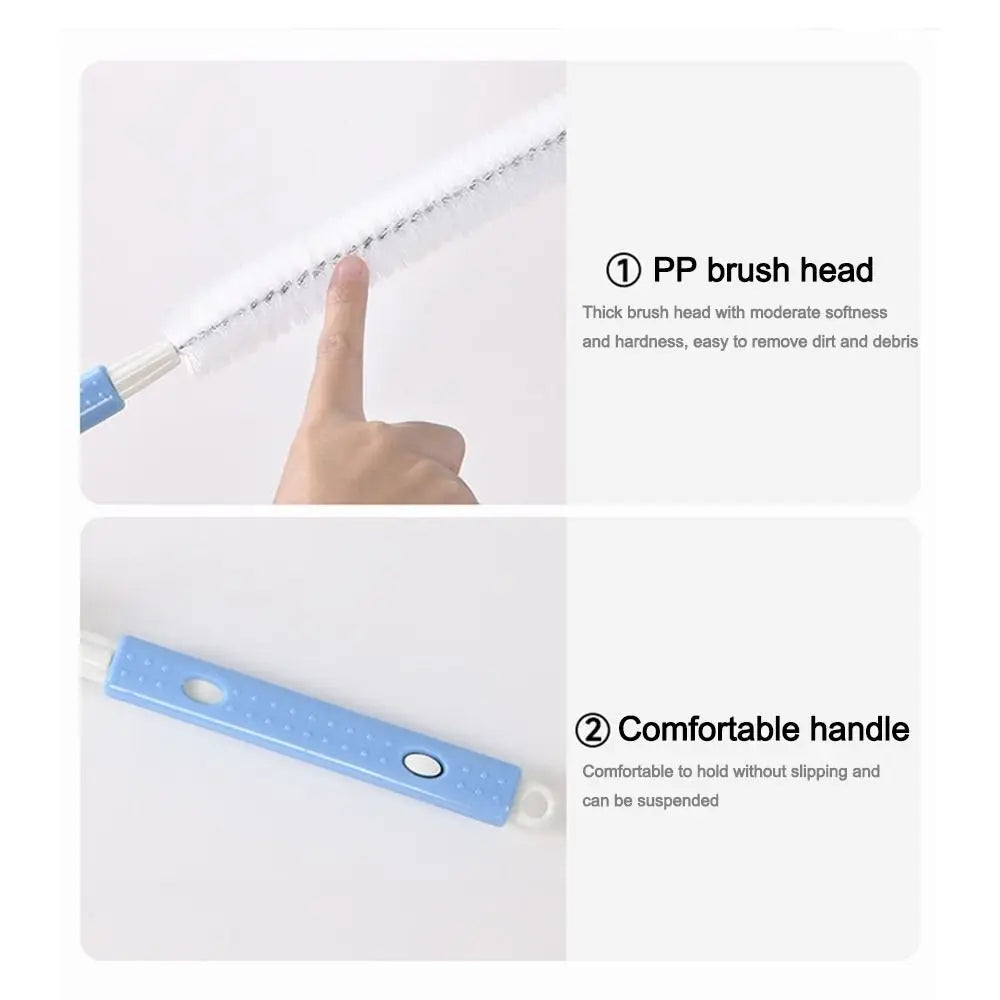 Long Handle Bottle Brush Cleaner Narrow-mouth Flexible Cup Brush No Dead Angles Water Bucket Cleaning Brush Oasis Select