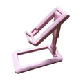 Adjustable Foldable Desktop Phone Stand for iPad iPhone Samsung - Tablet Holder Desk Bracket for Smartphones And Tablets Oasis Select T2 Pink
