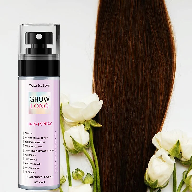10-in-1 Leave-In Hair Spray – Caffeine, Ginseng & Vitamin E Leave-In Conditioner Spray Oasis Select