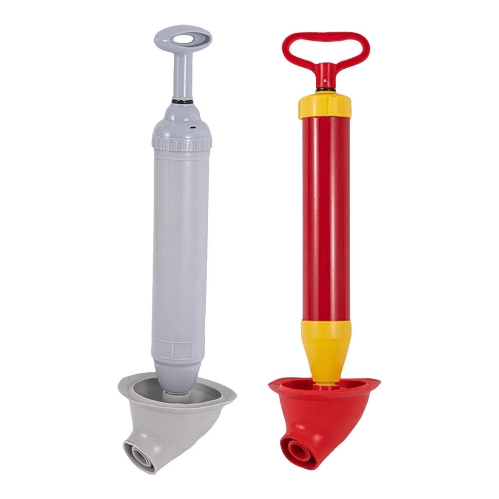 Bathroom Toilet Clog Remover Plunger Vacuum Pump Plunger Manual High Pressure Household Toilet Clog Remover Suction Plunger Oasis Select