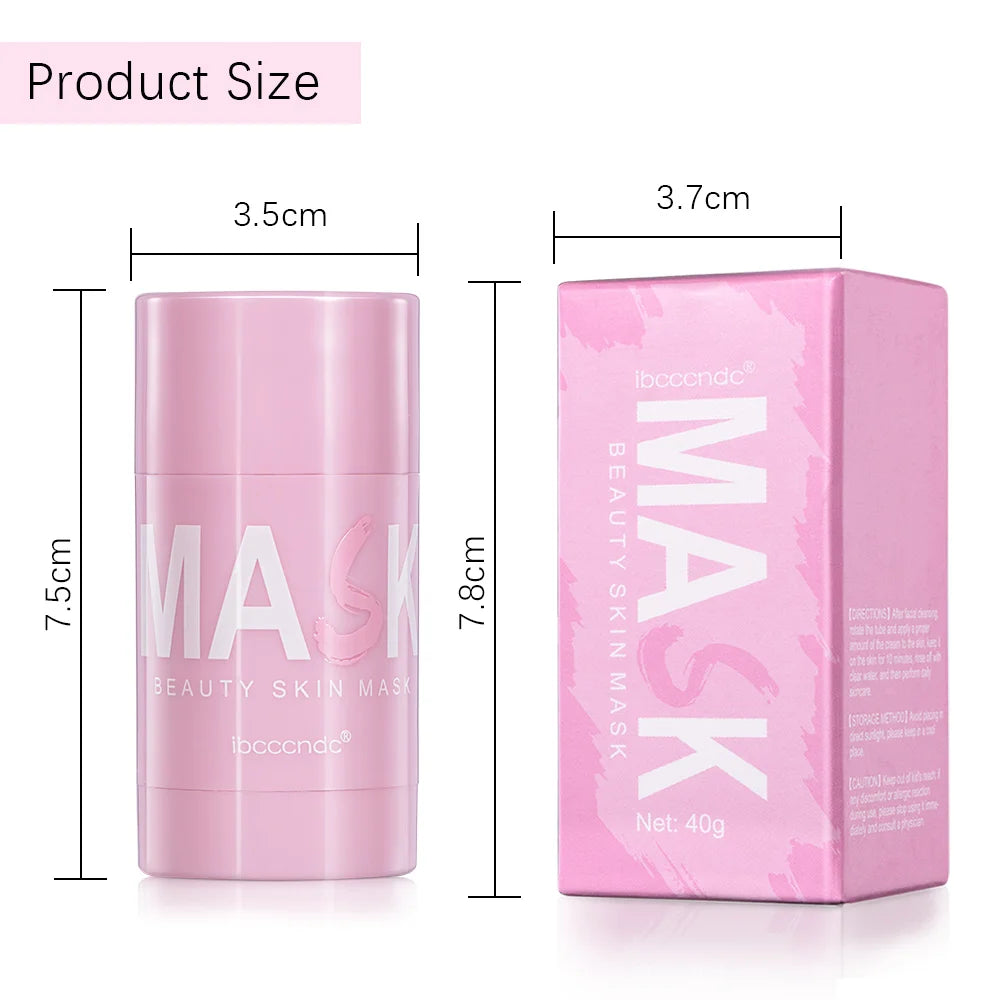 Green Tea & Rose Mud Mask Stick – Cleanse, Brighten & Hydrate