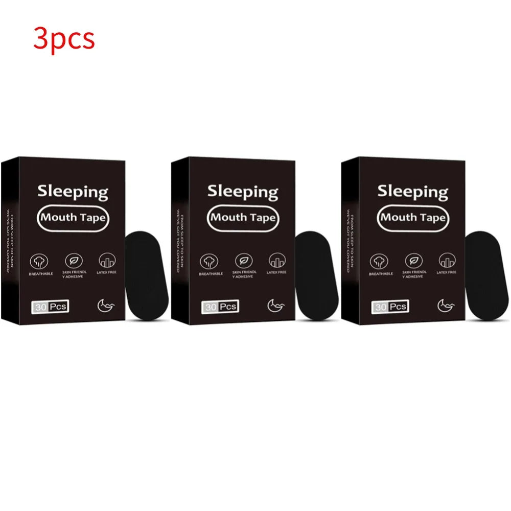 Mouth Tape Sleep Strip – Anti-Snoring Lip Patch for Better Sleep Anti-Snoring Sleep Strip Oasis Select 3pcs