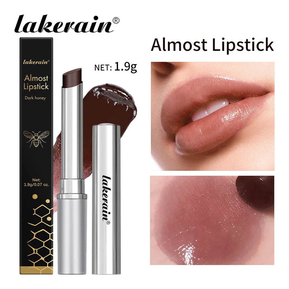 Pink Honey Lipstick Tinted Lip Balm in Black /Raw Honey Powerful Lip Repulper Remove Dark Lips Lipbalm Exfoliating for Lips Oasis Select Black honey