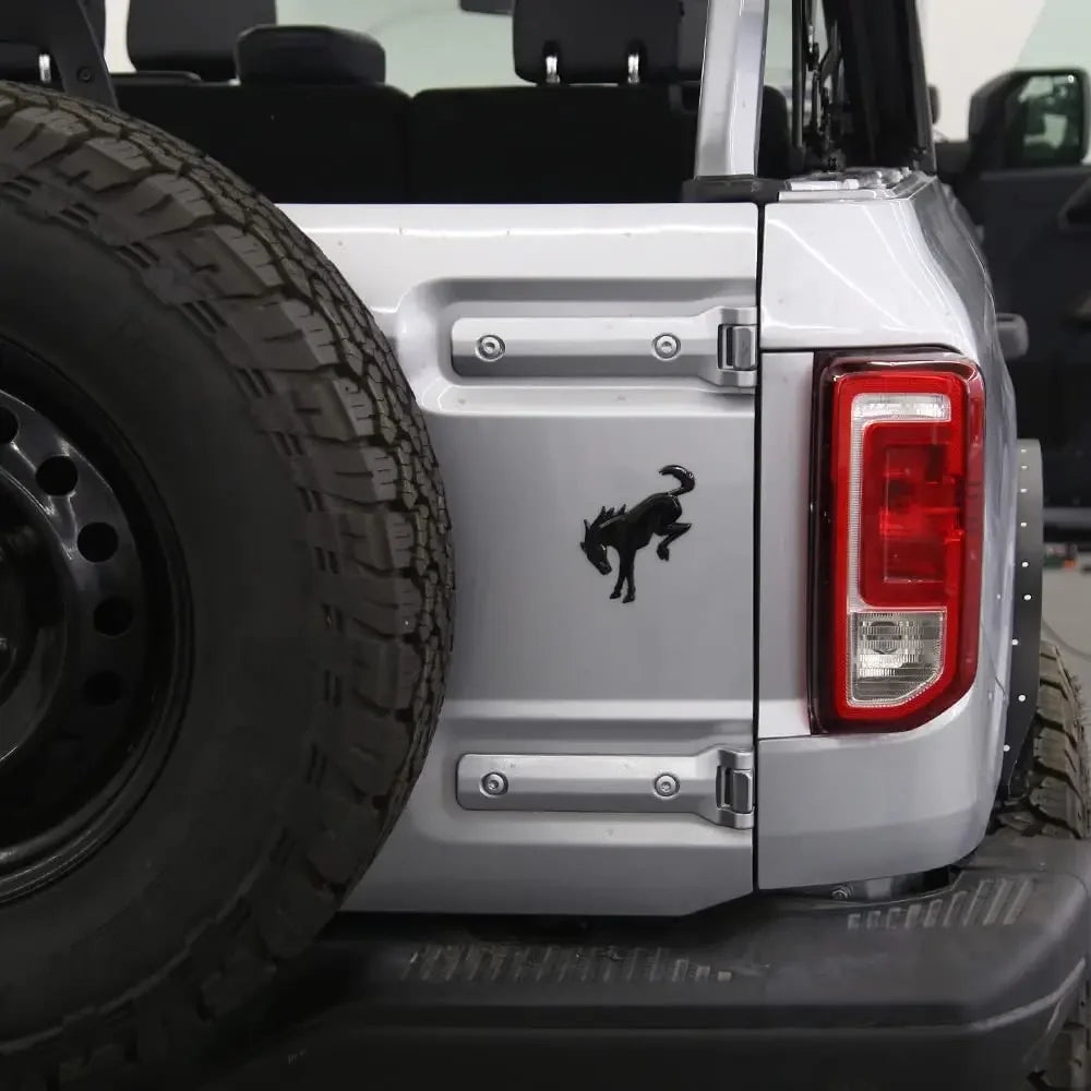 3D Emblem Decals Stickers Vinyl Rear Emblem Black ABS Tailgate Compatible with Ford Bronco Sport Accessories 2020 2021 2022 2023 Oasis Select