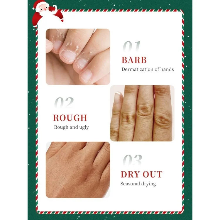 5Pcs Set Fragrance Hand Cream Smooth Refreshing Long-lasting Hydration Moisturizing Hand Care Christmas Gift Oasis Select
