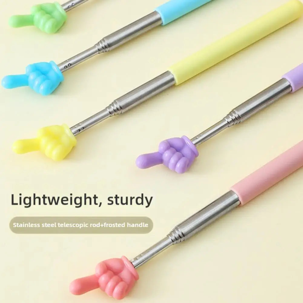 Telescopic Steel Teaching Pointer | Finger Reading Stick