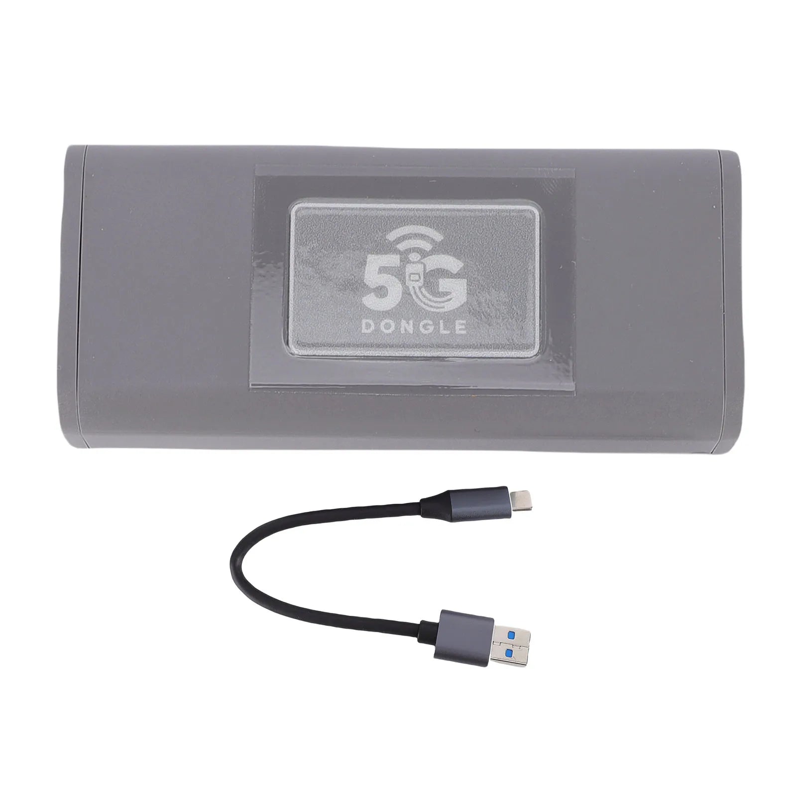5G WiFi USB Modem 2.5Gbps High Speed Portable Mobile Hotspot Router for Gaming Video Streaming USB Portable Hotspot Oasis Select GRAY