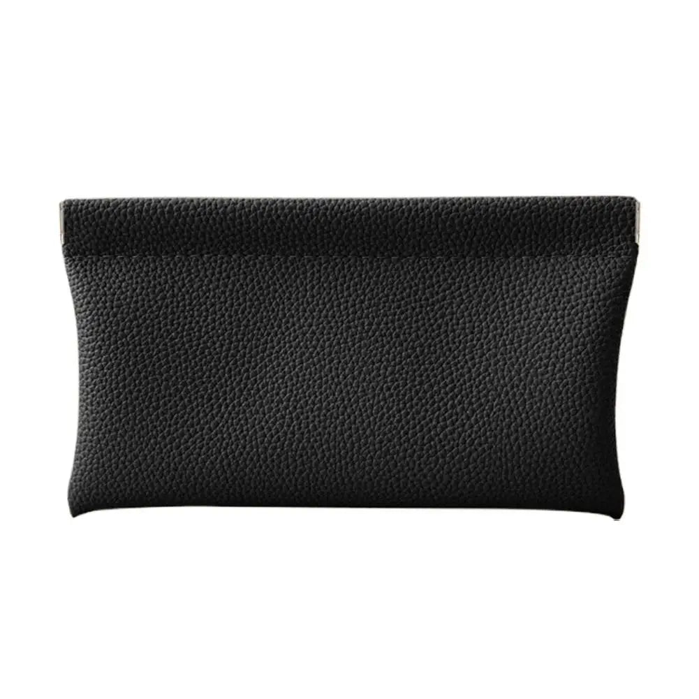 PU Leather Long Coin Purse – Multi-Function Zipper Wallet