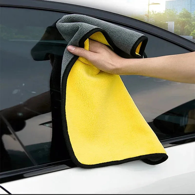 1/2/3/4PCS Ultra-Absorbent Microfiber Car Wash Towel Thick Durable For Interior Cleaning Household Car Cleaning Microfiber Cloth Oasis Select