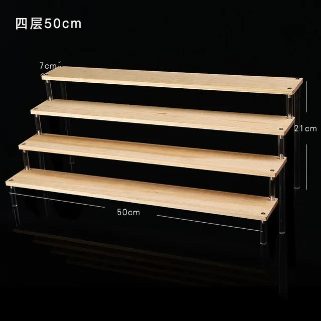 Acrylic Display Riser Rack – Perfume, Makeup & Cupcake Stand