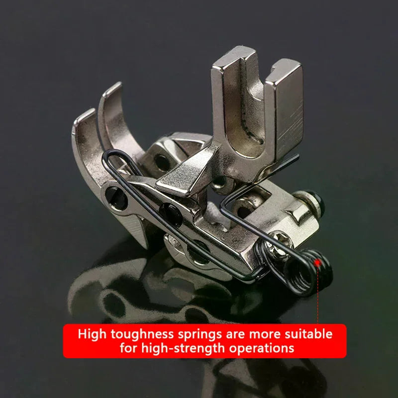 1Pc KT141 Industrial Flat Car Front Rear Interactive Presser Foot For Sewing Uneven Thick Fabric Sewing Machine Accessories Oasis Select