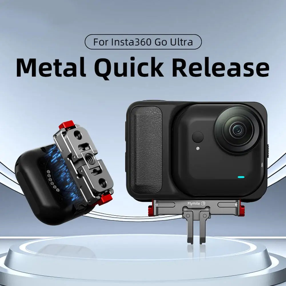 Insta360 GO Ultra Magnetic Quick-Release Mount | Aluminum