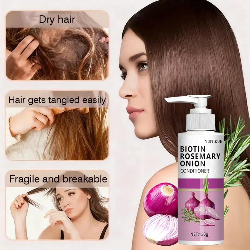 Biotin Hair Conditioner – Frizz Control, Oil & Damage Repair