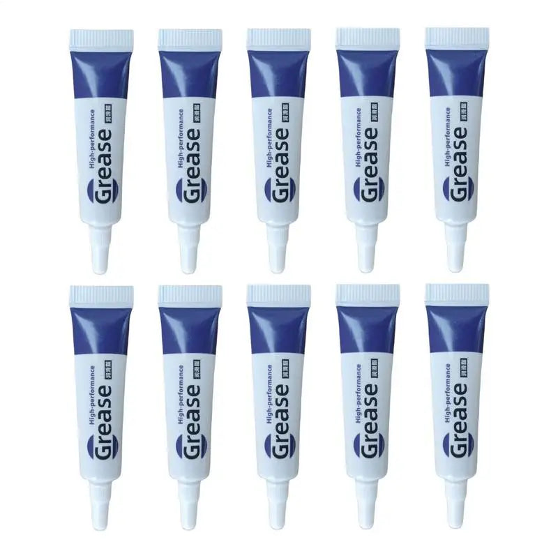 Plumbers Grease Waterproof Silicone Grease 10pcs Machine Lube Silicone Grease Prevent Valves And O-Rings From Sticking Tube Oasis Select