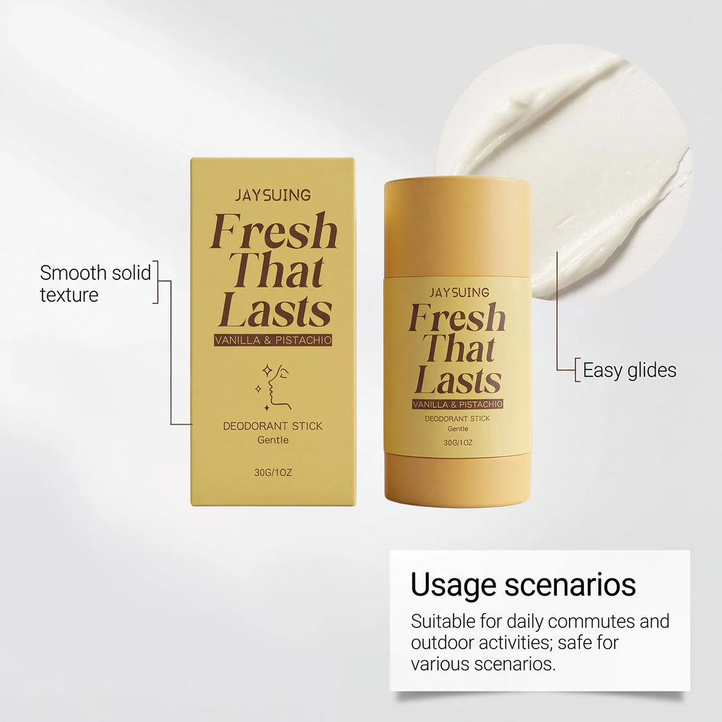Vanilla Deodorant Antiperspirant Remove Underarm Body Bad Odor Refreshing Lasting Aroma Anti Sweating Portable Perfumed Stick Oasis Select