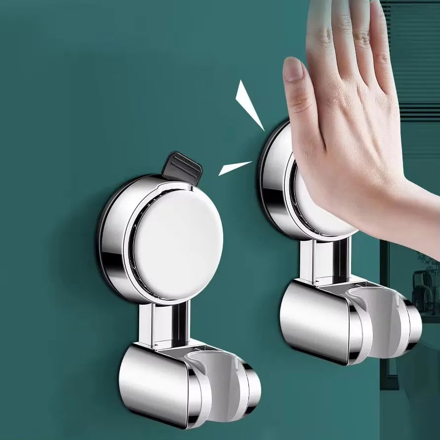 New Shower Head Supports 360° Adjustable Suction Cup Wall Mounted Handheld Shower Holder Punch-free Bathroom Accessories Oasis Select