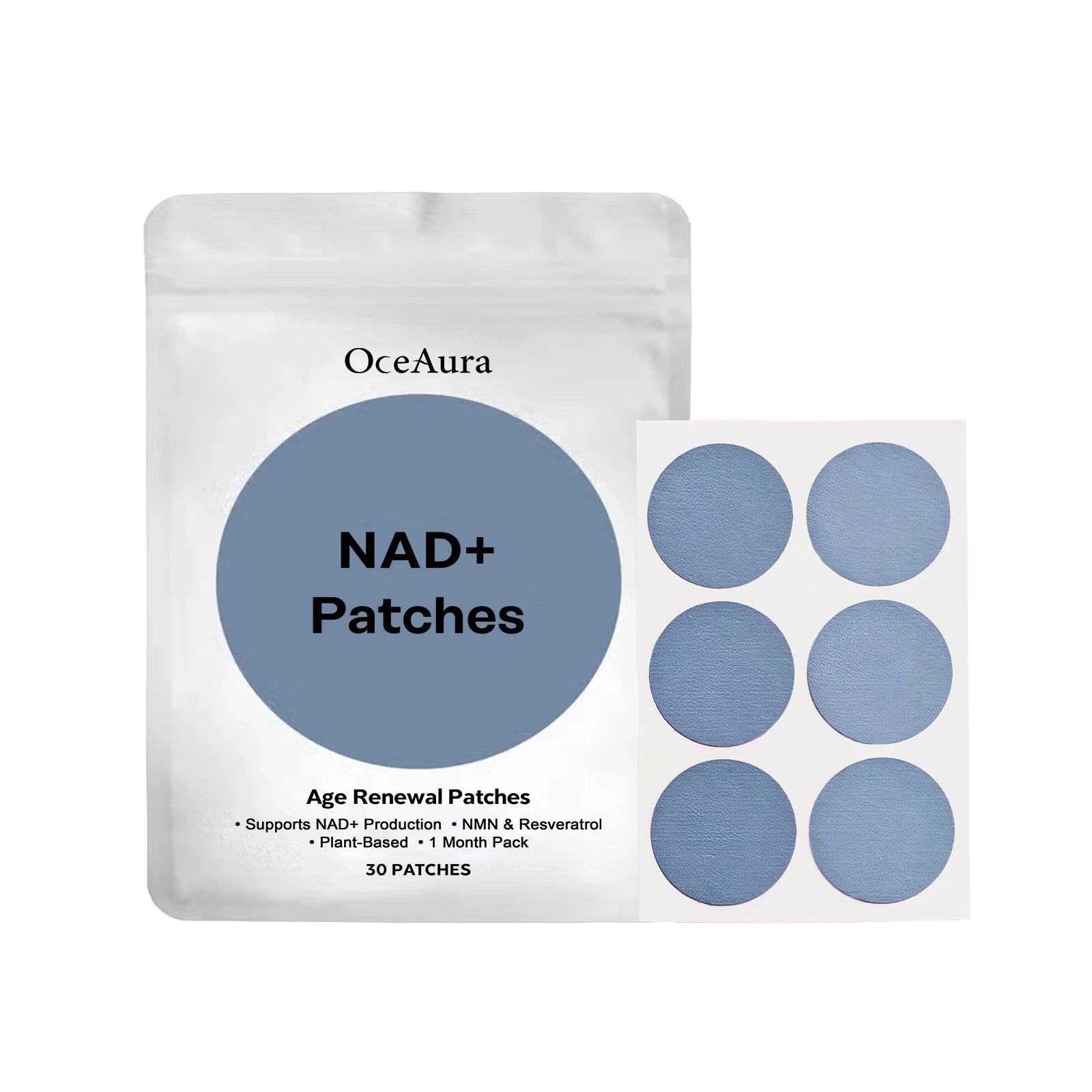 Body Care Patches Nourishing Revitalizing Gently Nourishes the Skin Smoothing Portable Stickers Renewal for Women & Men Oasis Select 30pcs