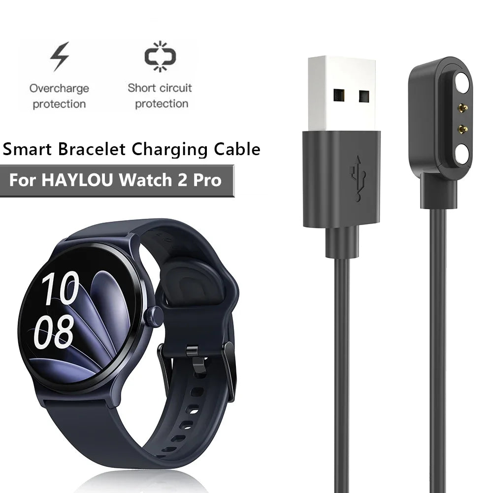Magnetic USB Charger Cable for VeryFitPro ID205L ID205S ID206 GT01 Smartwatch Charger Cable Oasis Select