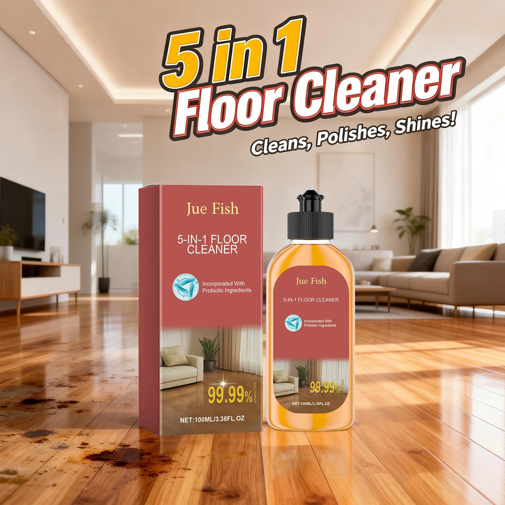 5 in 1 Floor Cleaner Clean the Floor Remove Stain Polishing Wooden Floor Fresh Scent Eliminating Stubborn Mark Household Cleaner Oasis Select