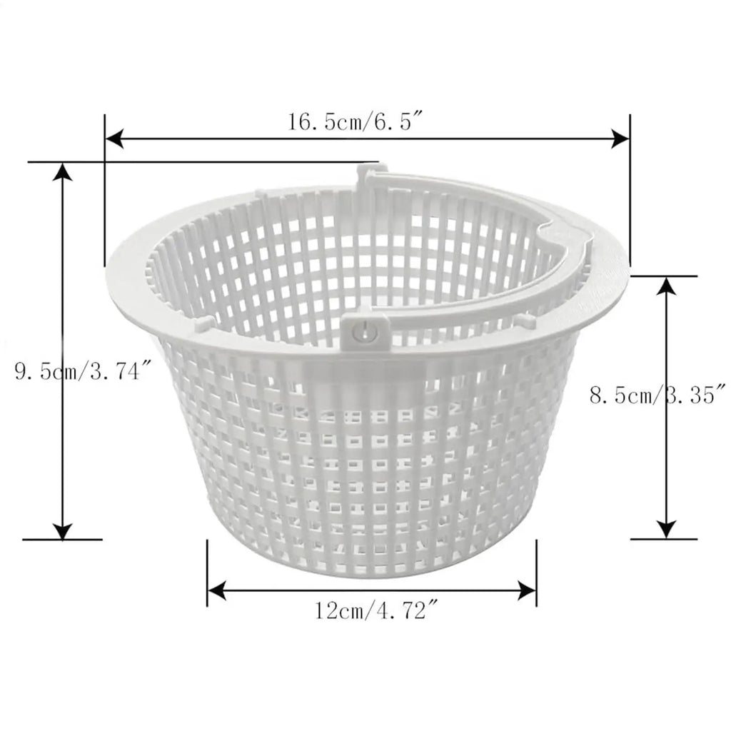 Swimming Pool Skimmer Basket Aboveground Pool Filter Basket Swimming Pool Cleaning Accessories Skimmer Filter Basket with Handle Oasis Select