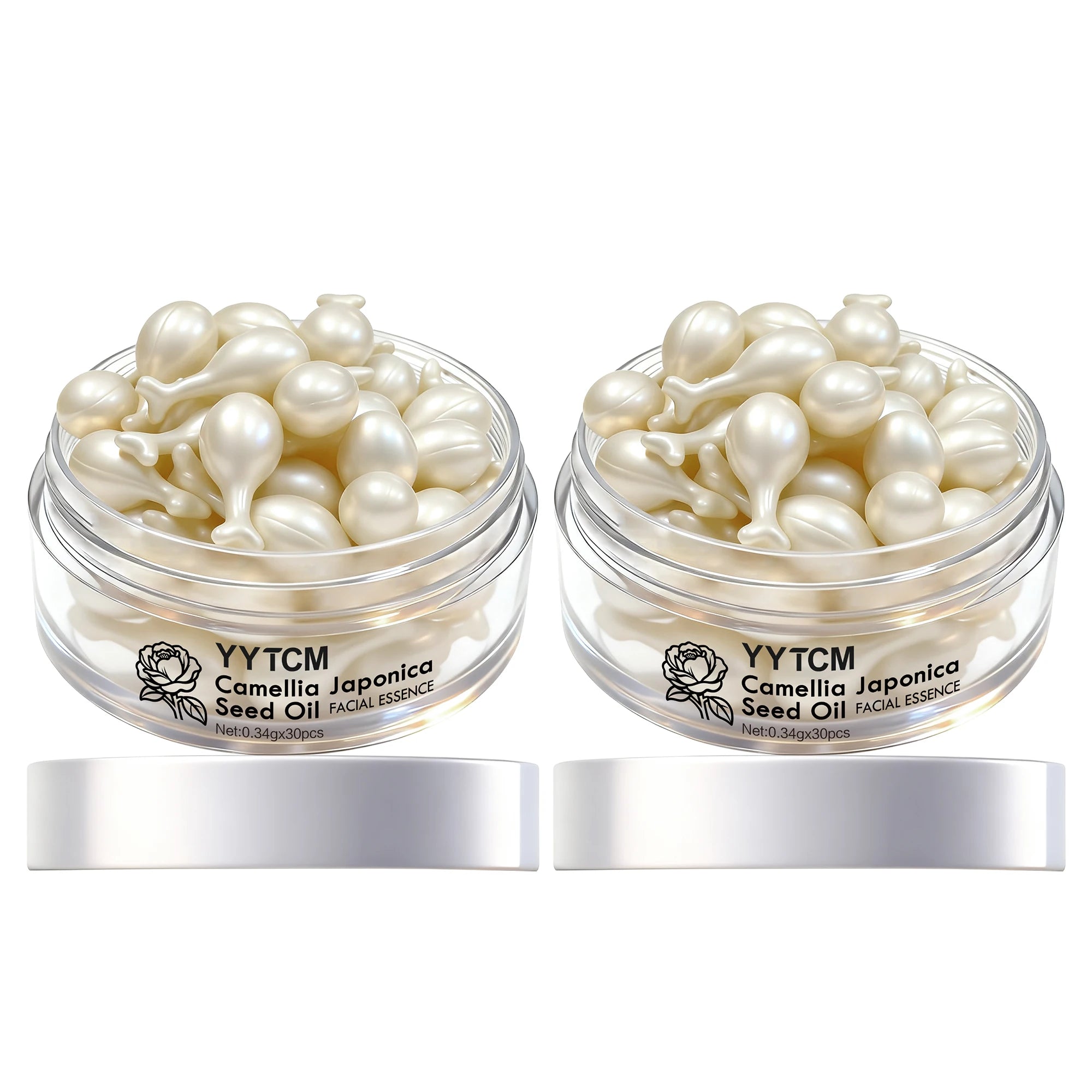 Camellia Seed Oil Capsules – Retinol, Squalane & Niacinamide Serum Face Serum Capsules Oasis Select 2 Bottles