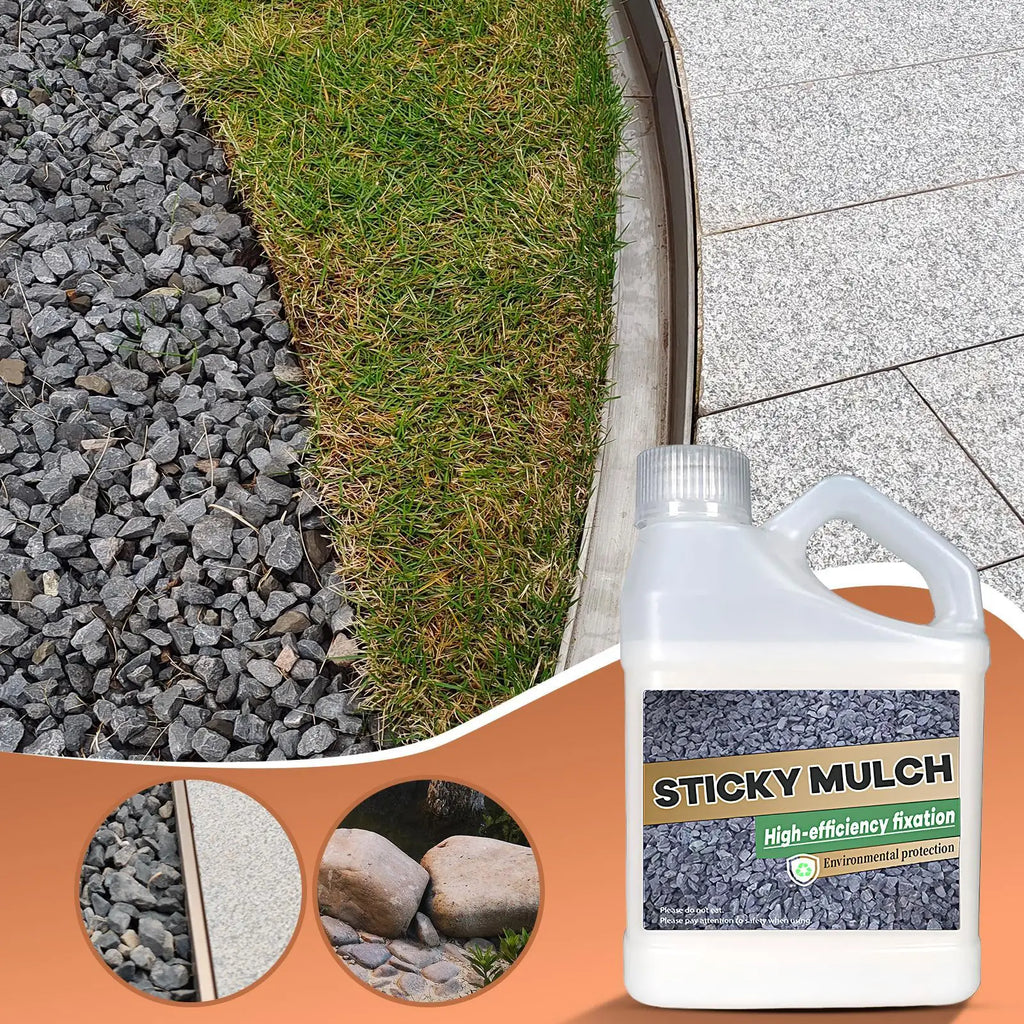 Stone Glue Quick Drying Landscape Adhesive Clear Waterproof Glue for Rocks Sealer Adhesive Stabilizer Outdoor Garden Gravel Oasis Select