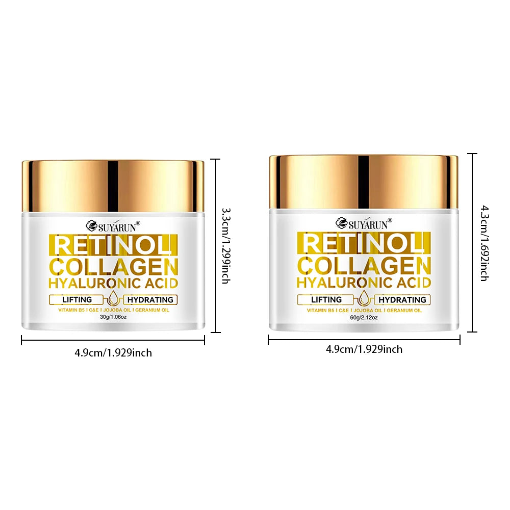 Retinol Collagen Moisturizing Face Cream – Hydrating & Brightening