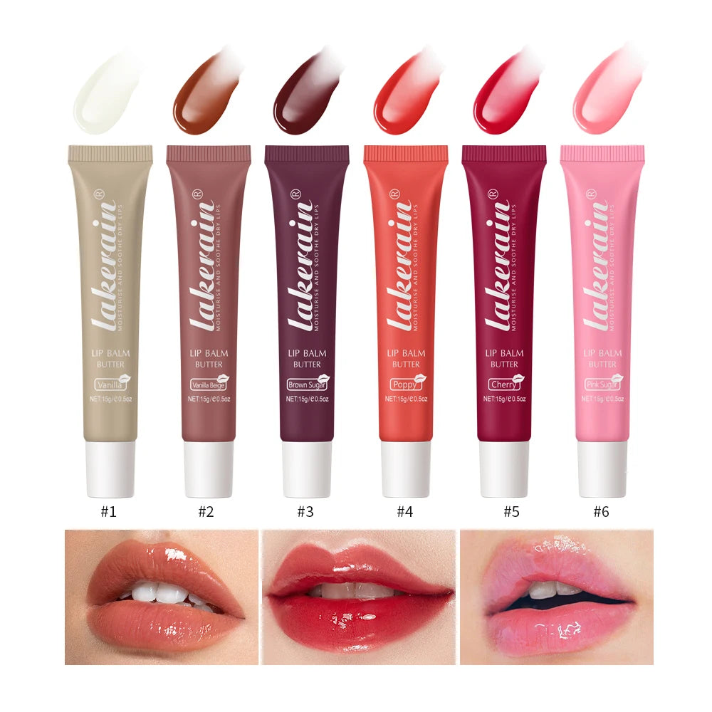 Crystal Lip Balm Butter – Moisturizing Lip Gloss Tint 15g Lip Gloss Balm Oasis Select