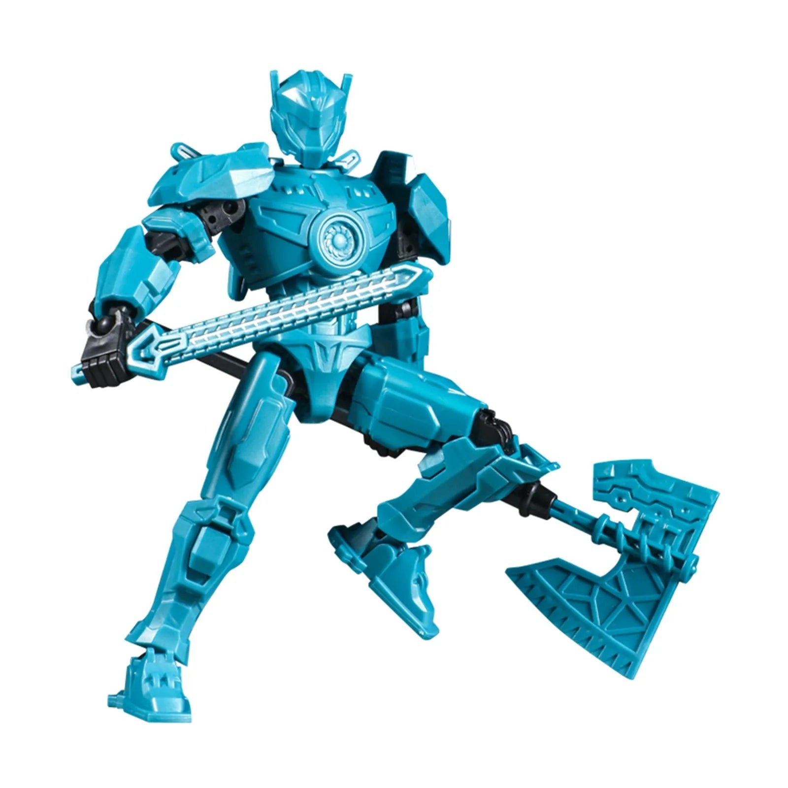 New 3d Printed T13 Mechwarrior Project Action Figure Toys Dummy 13 Multi-Jointed Movable Custom Accessories Gift Toys Oasis Select Sky Blue One Size
