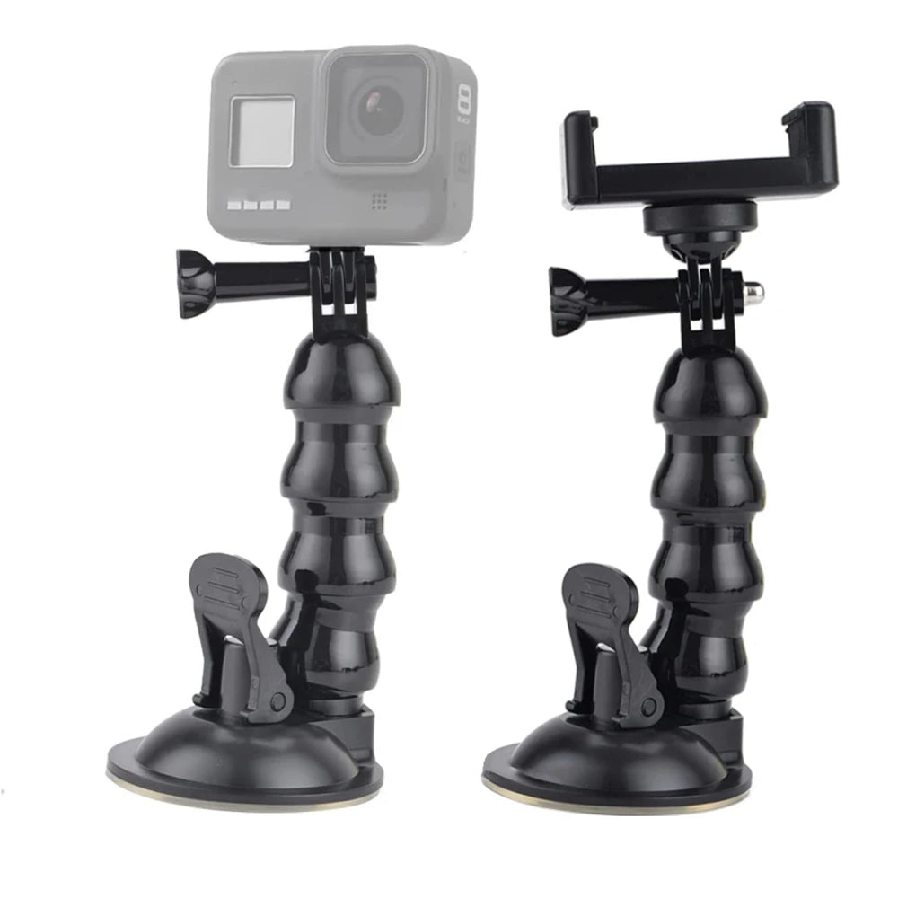 Windshield Suction Cup Mount for GoPro, DJI & Smartphone