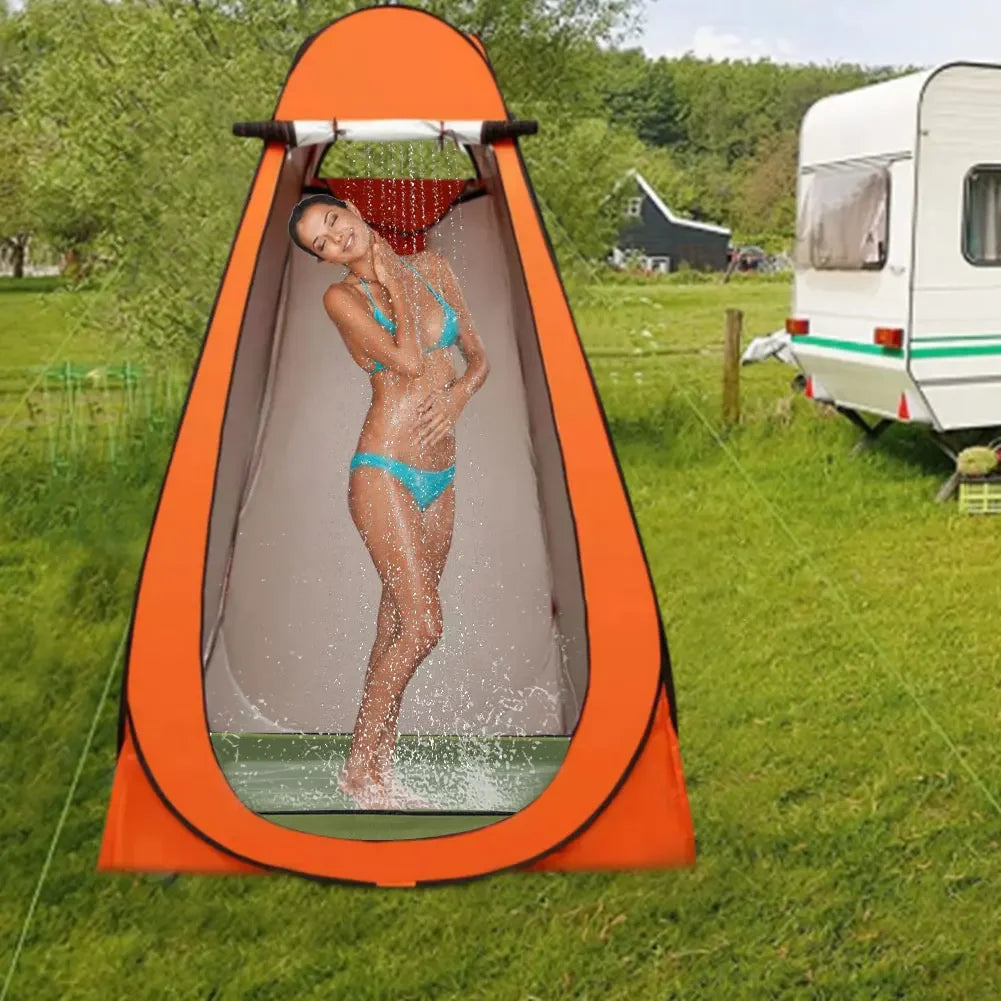 Foldable Portable Shower Base with Drain Hose – Camping & Pets Portable Shower Base Oasis Select