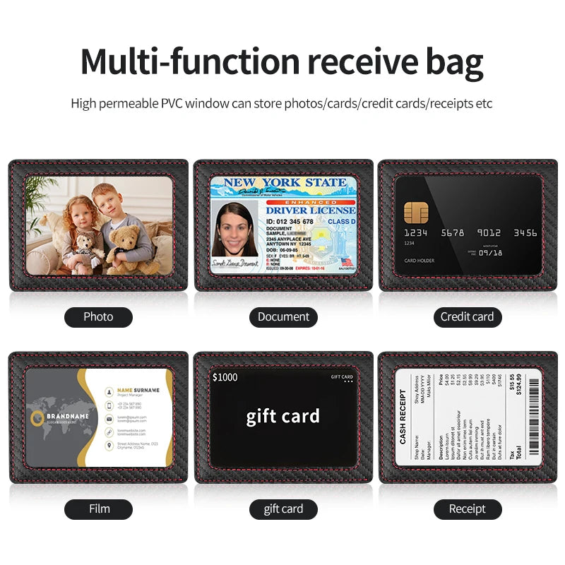 Car Sun Visor Card Holder – Microfiber Dual-Mount Organizer