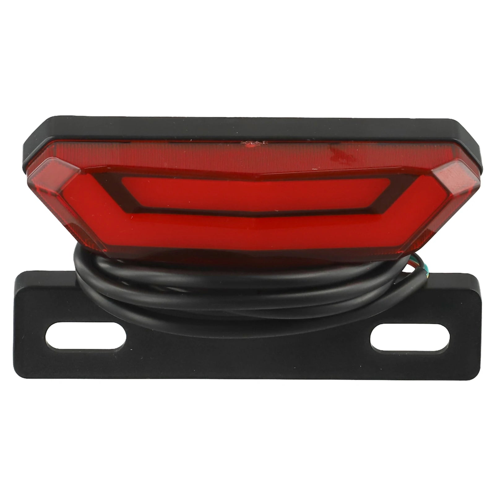 36V 48V Ebike Light Lamp Bike Brake Light Ebike Rear Light 4 Pin Wiring ABS Plastic Material Brake Light Function Oasis Select